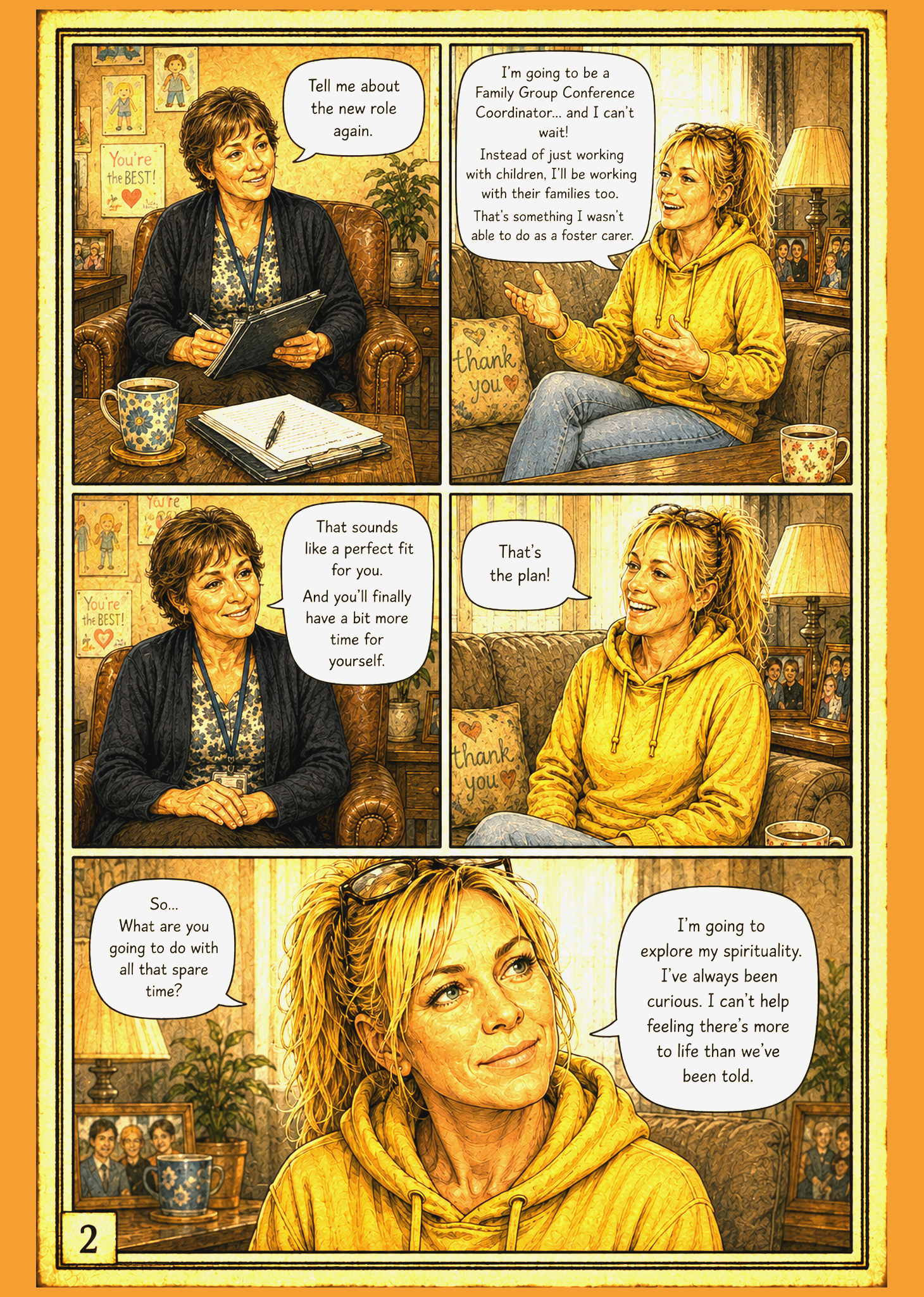 House of Ra comic page 2