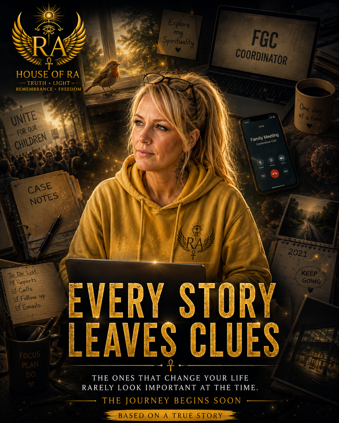 House of Ra Every Story Leaves Clues artwork