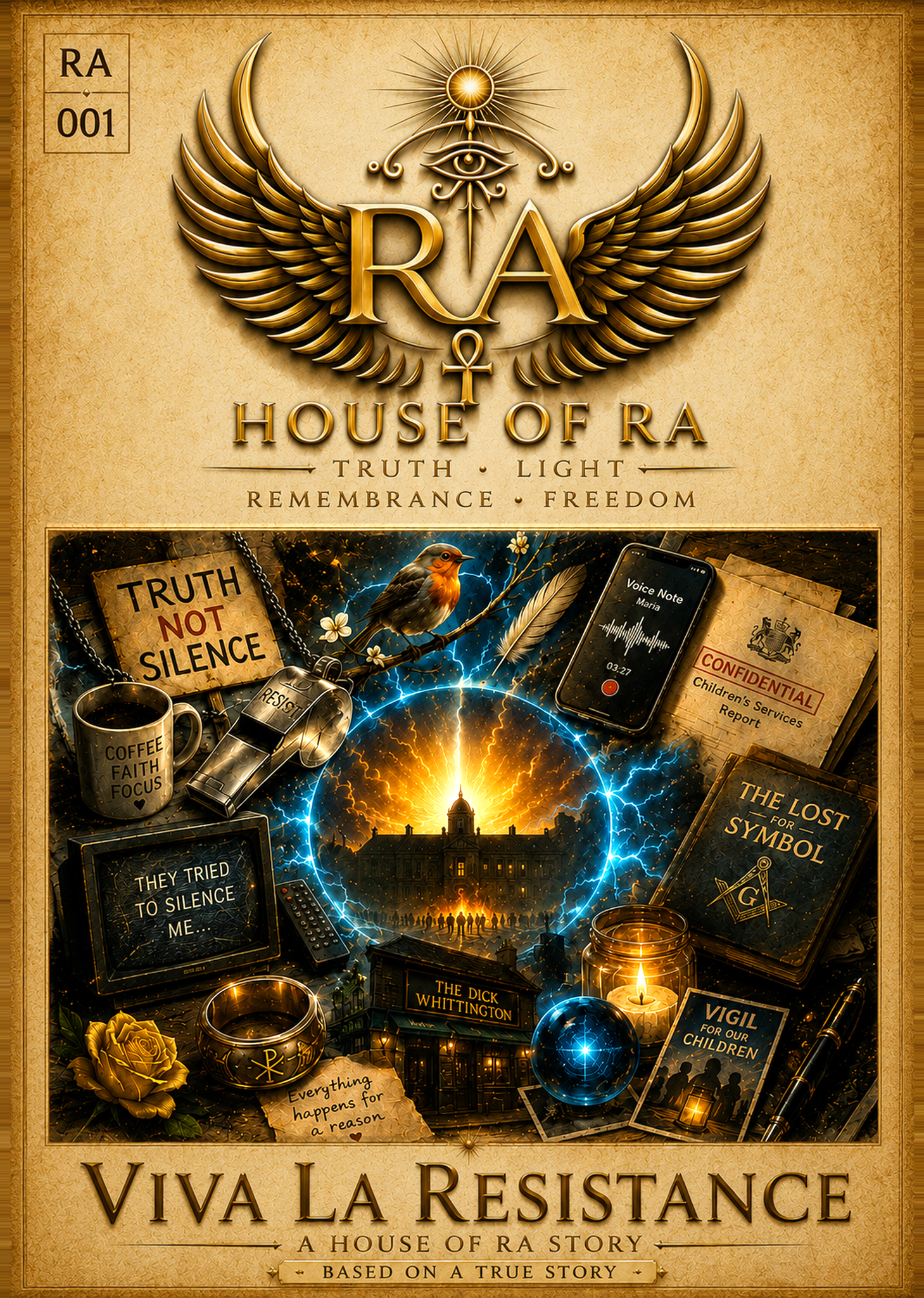Cover art for House of Ra Issue 1: Viva La Resistance